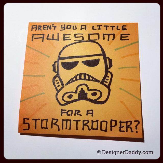 superlunchnotes - stormtrooper