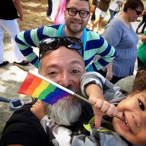Father's Day - Gay Dads - Rainbow