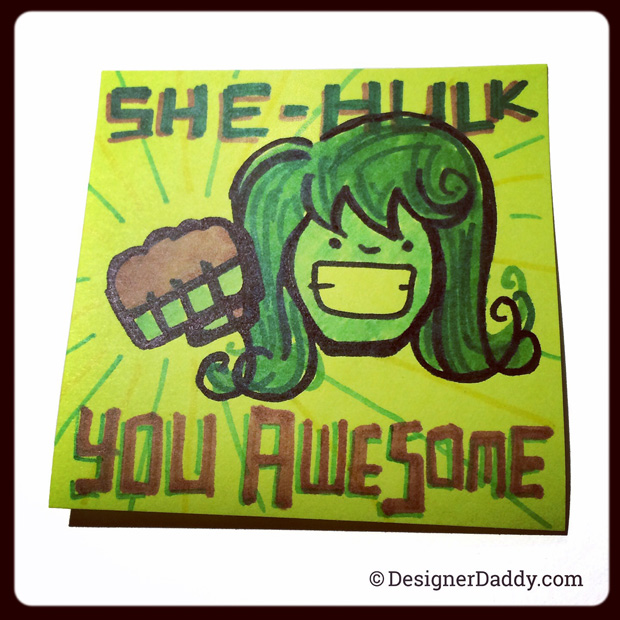 SuperLunchNotes - She-Hulk