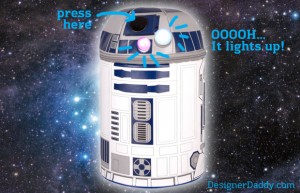 Designer Daddy - DoodDad of the Day - R2D2 lunch kit