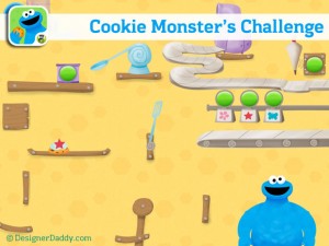Designer Daddy apps - Cookie Monster's Challenge