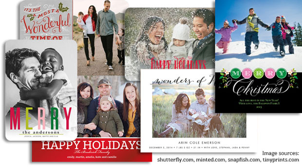 Where are LGBT families in Holiday photo card catalogs?
