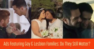 new ads with gay and lesbian families
