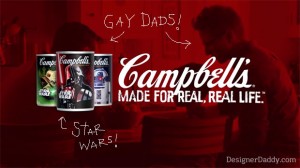 Gay Dads Featured in Star Wars Campbell's Soup Commercial