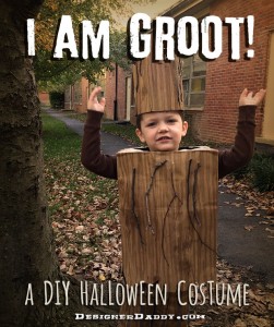 DIY Groot Halloween Costume