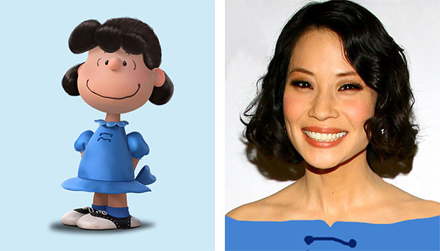 The Peanuts Movie Starring Real Actors: Lucy Liu as Lucy.