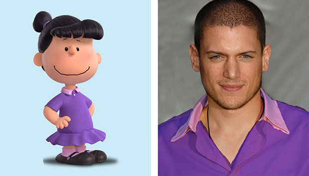 The Peanuts Movie Starring Real Actors: Wentworth Miller as Violet