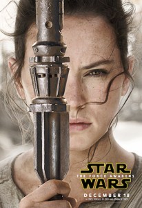 Star Wars The Force Awakens Character Poster: Rey