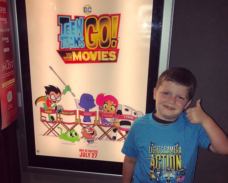 Movie Review Teen Titans Go To The Movies Goes Bigger Funnier Fart Ier Designer Daddy