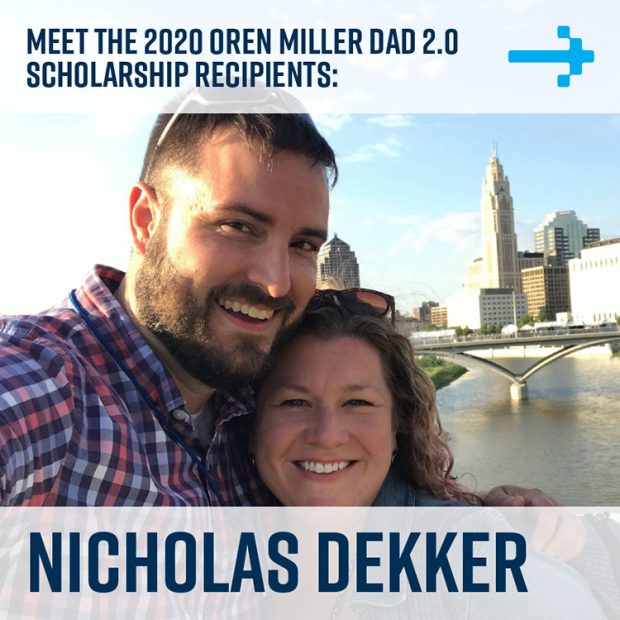 Nick Dekker - Dad 2 Summit scholarship recipient