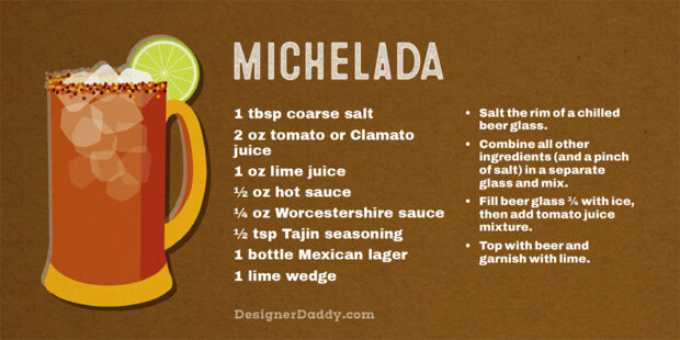 Father's Day Cocktails - Michelada