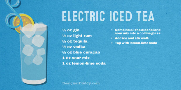 Summer Cocktails - Electric Iced Tea