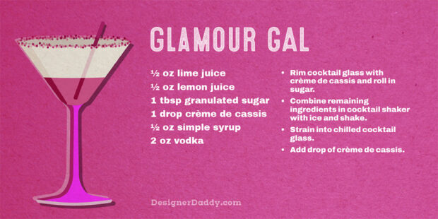 Summer Cocktails - Glamour Gal
