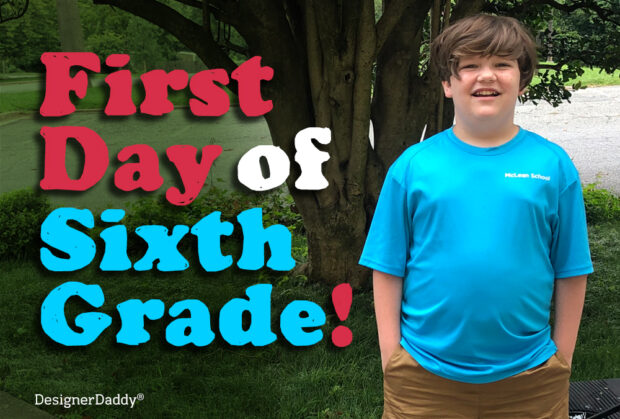 First Day of 6th Grade