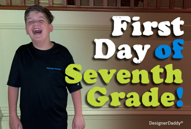 First Day of School - Seventh Grade